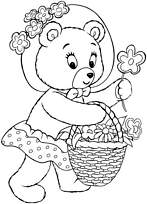 coloriage mirou l ami de oui oui